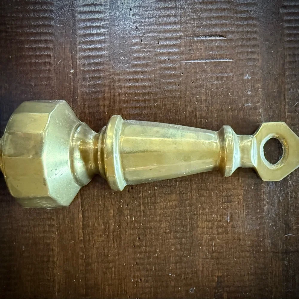 Vintage Solid Brass Wall Sconces (2)
